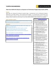 writing your reflective report for the epep logbook