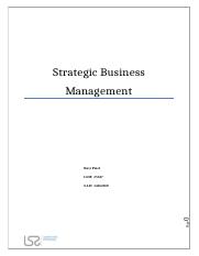 strategic business.docx