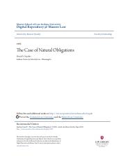 The Case of Natural Obligations.pdf