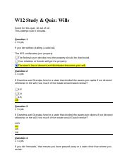 W12 Study & Quiz- Wills.docx