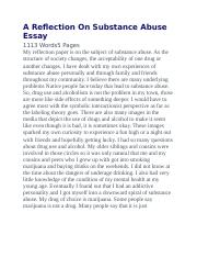 drug addiction essay topics