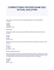 CORRECTIONS OFFICER EXAM 2023 ACTUAL SOLUTION.pdf