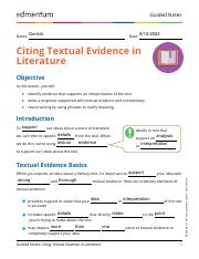 Citing Textual Evidence in Literature.pdf