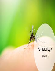 Introduction to Parasitology .pptx
