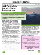 1. UKS2 Yeti Footprints Daily News Story.pdf