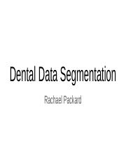 Dental Data Segmentation.pptx