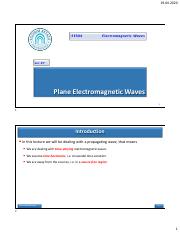 07 Plane Electromagnetic Waves.pdf