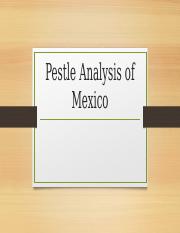 Pestle Analysis of Mexico.pptx