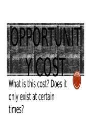 Opprotunity Cost .pptx