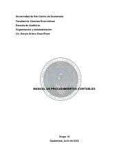 Manual de Procedimiento Contable de Ventas.pdf