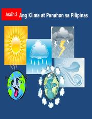 Ang Klima At Panahon Sa Pilipinas History Quizizz - Mobile Legends