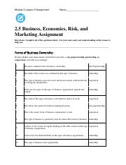 2.5 Business, Economics and Marketing Assignment-2 (1) (1).pdf