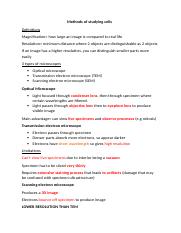 Methods of studying cells.docx