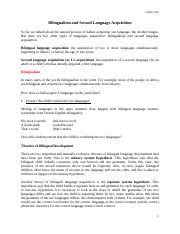 Bilingualism and Second Language Acquisition.pdf