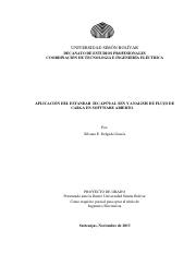 APLICACIÓN DEL ESTANDAR IEC-61970 AL SEN Y ANALISIS DE FLUJO DE CARGA EN SOFTWARE ABIERTO