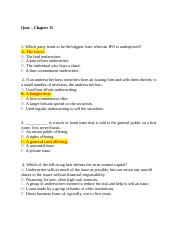 Chapter 15 Multiple Choice Quiz Finance 1 - F2020-BB.docx