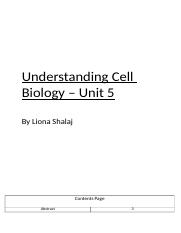Understanding Cell Biology.docx