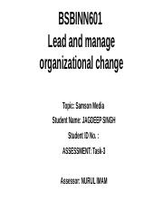 BSBINN601 change management by jagdeep singh - Copy.pptx