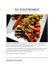 How to make Brisket in Air Fryer.pdf