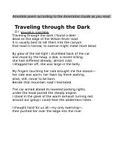 Traveling Through the Dark.docx