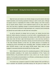 Group 3_CASE STUDY (Driving the Green Car Market in Australia).docx