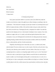 academic cheating essay