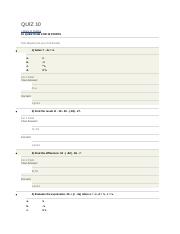 LA 255 College Math Quiz 10.docx
