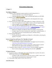 AP Government - Chapter 5 Notes.docx