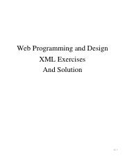 XML Sample Exam with Solution.pdf