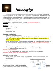 Chloe R Olson - Electricity Lab- Christmas Lights and Battery.docx