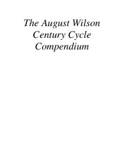 August Wilson's Plays.pdf