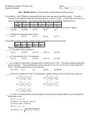 ap statistics worksheet on normal distribution