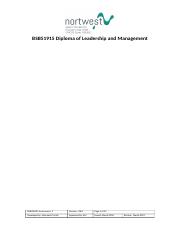 BSBLDR501 Assessment 9.docx