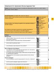 5-5 Systematic Review Appraisal Tool.docx