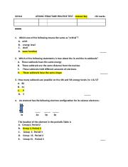 Atomic structure 4U Practice test answer key.docx