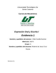 Evi1-EOyE1-ECB EXPRECION ORAL Y ESCRITA .docx