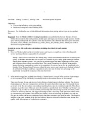 Wendys Case Analysis Paper
