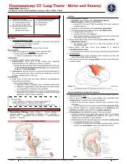 Anatomy 6.04 - Neuroanatomy III - Long Tracts (Motor and Sensory).pdf