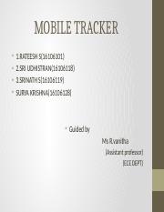 MOBILE TRACKER 2 review.pptx