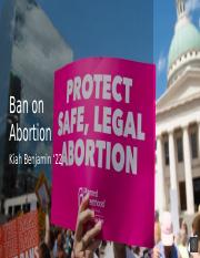 Ban on Abortion.pptx