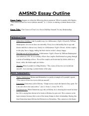 AMSND Essay Outline - Disha Sarran.pdf