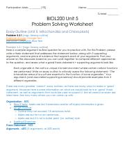 Tutorial 8 Worksheet - Worked Example