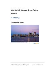 Module 1.3 - Canada Green Rating Systems.pdf