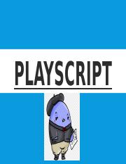Playscript.pptx