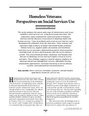 needs of homeless veterans.pdf