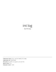int log.pdf