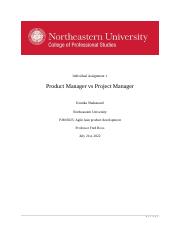 PJM 6825 - Product Manager vs Project Manager.docx