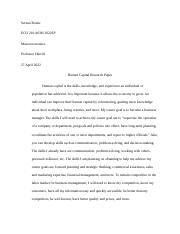 ECO 210 Human Capital Research Paper.docx
