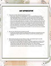 Art Appreciation Learning Activity # 1 - Introduction and Overview of Art.pdf