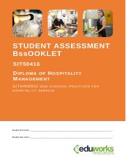 SITHIND001 Student Assessment Booklet CB V1.0 _1_.docx